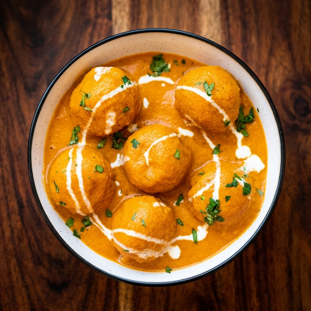 Malai Kofta – vegetarian Indian dish at Tandoori Tadka Lloydminster